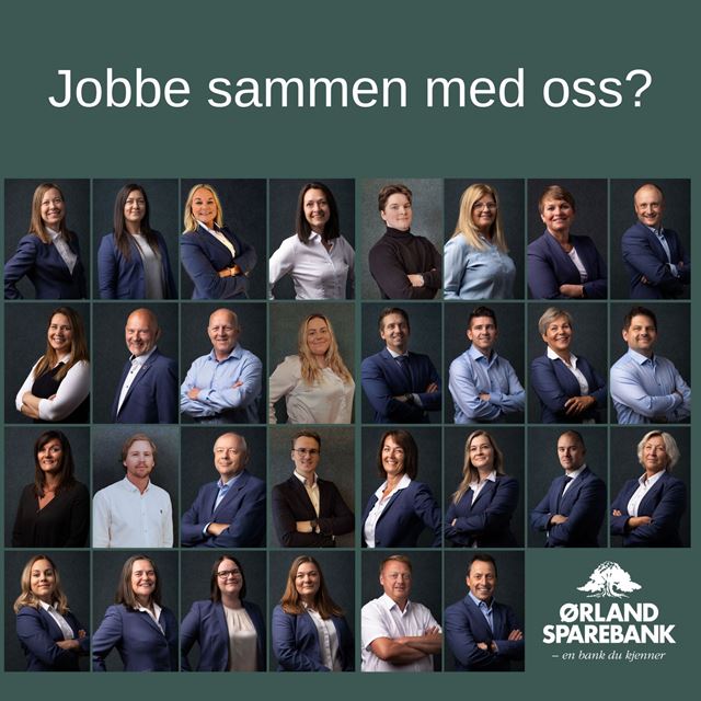 Bilde ansatte Ørland Sparebank