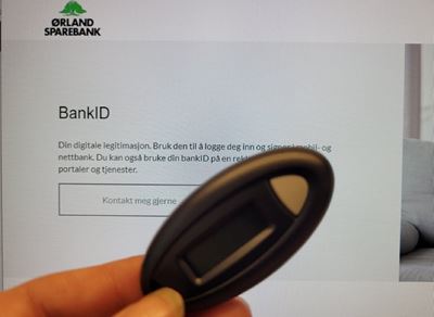 Bankid brikke