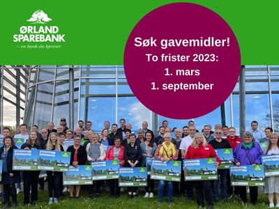 Gavetildeling utlysning 2023
