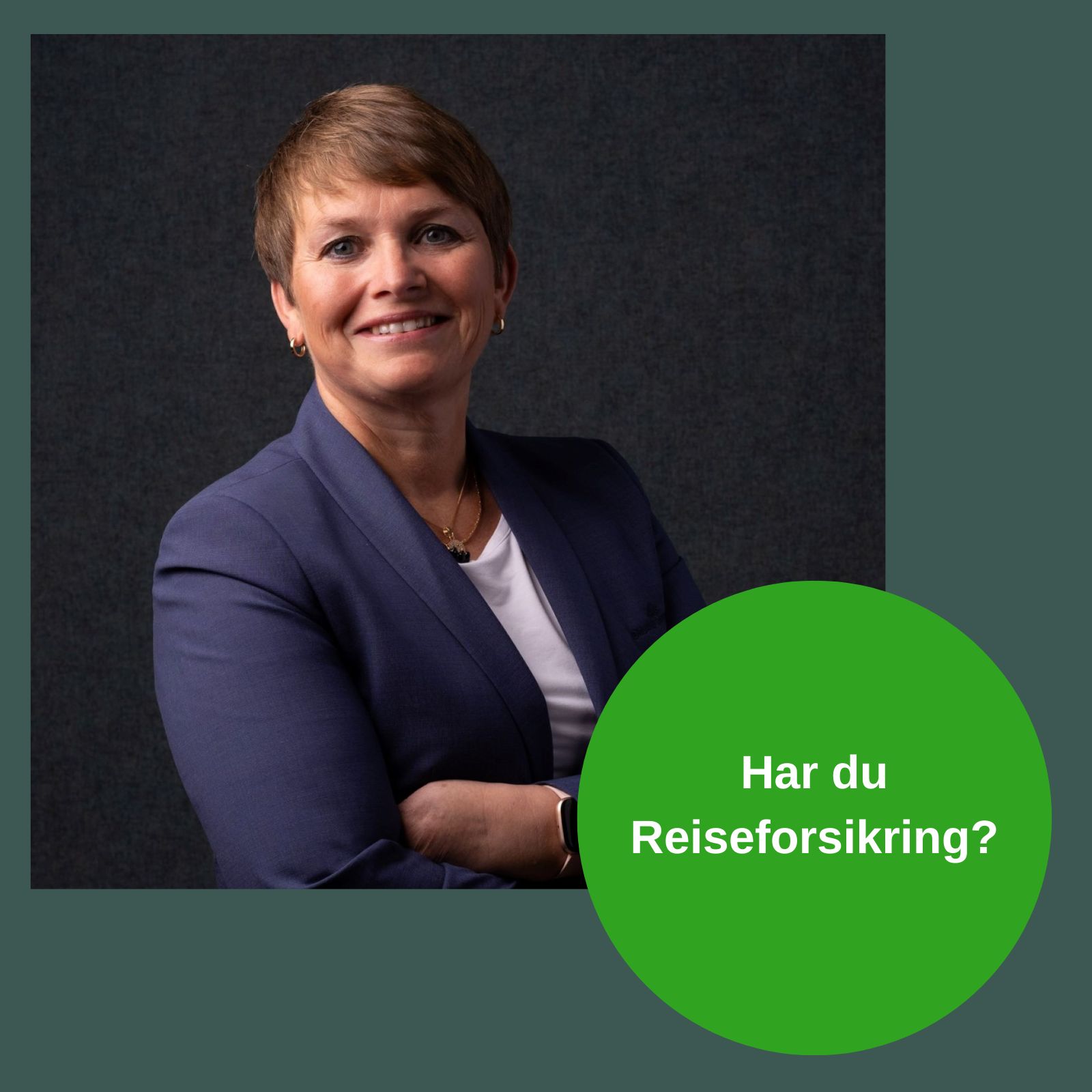 Forsikringsansvarlig Tove i Ørland Sparebank